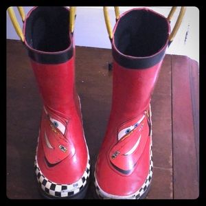 mcqueen rain boots